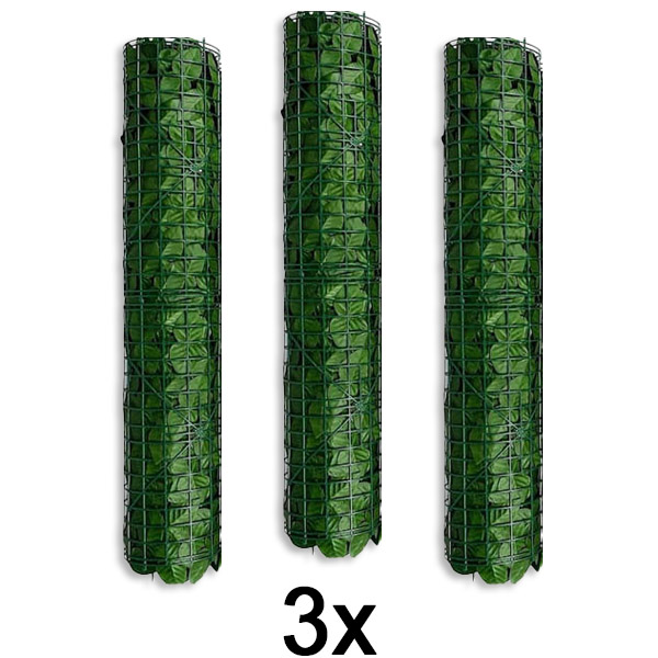 3x Панел с изкуствени листа | LEAFPANEL