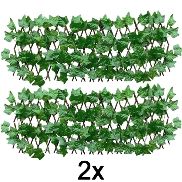 2x Декоративна и практична ограда за тераса и градина | GREENFENCE